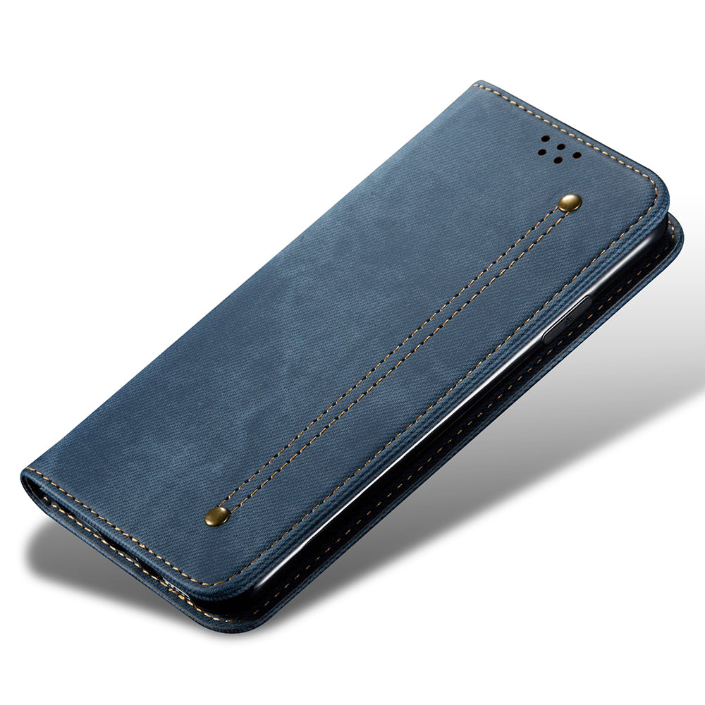 PU Leather Phone Stand Case for OnePlus 11 5G Jeans Cloth Texture Cell Phone Wallet Cover PU Leather Phone Stand Case for OnePlus 11 5G Jeans Cloth Texture Cell Phone Wallet Cover